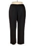 Caroline Rose 100% Polyester Black Dress Pants Size XL - photo 2