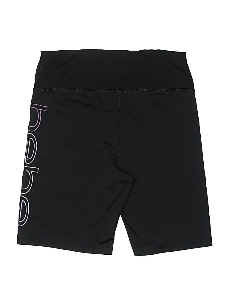Pre-owned Bebe Sport Athletic Shorts In Black