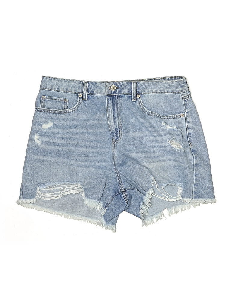 Pre-owned Rewash Denim Shorts In Blue