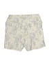 Curves N Combatboots Print Ivory Gray Shorts Size L - photo 2