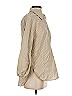 Zara Tan Long Sleeve Blouse Size XS - photo 4
