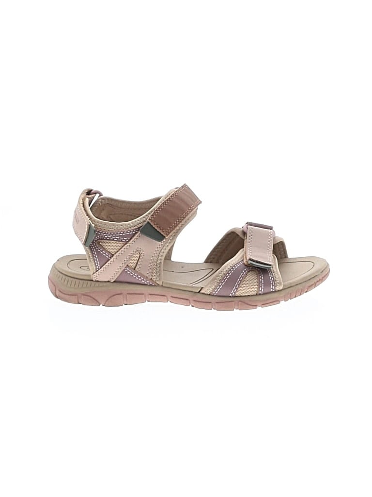 Pre-owned Lands' End Sandals In Purple