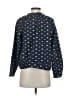 Point Sur Blue Long Sleeve Blouse Size S - photo 2
