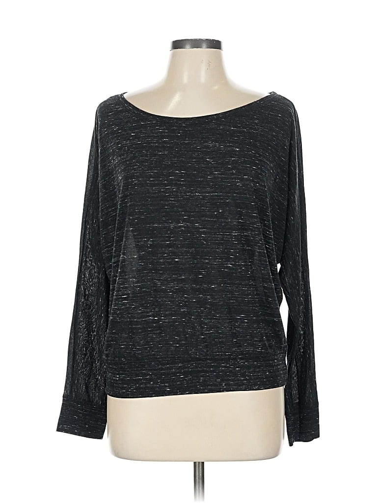 Pre-owned Bella 3/4 Sleeve T-shirt In Gray