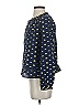 Point Sur Blue Long Sleeve Blouse Size S - photo 5