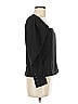 Something Navy Black Long Sleeve Top Size M - photo 4