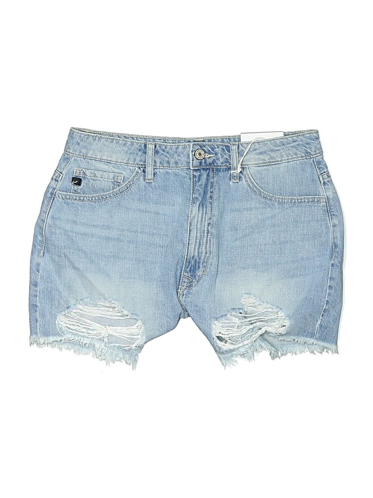 Kancan Jeans Denim Shorts In Blue