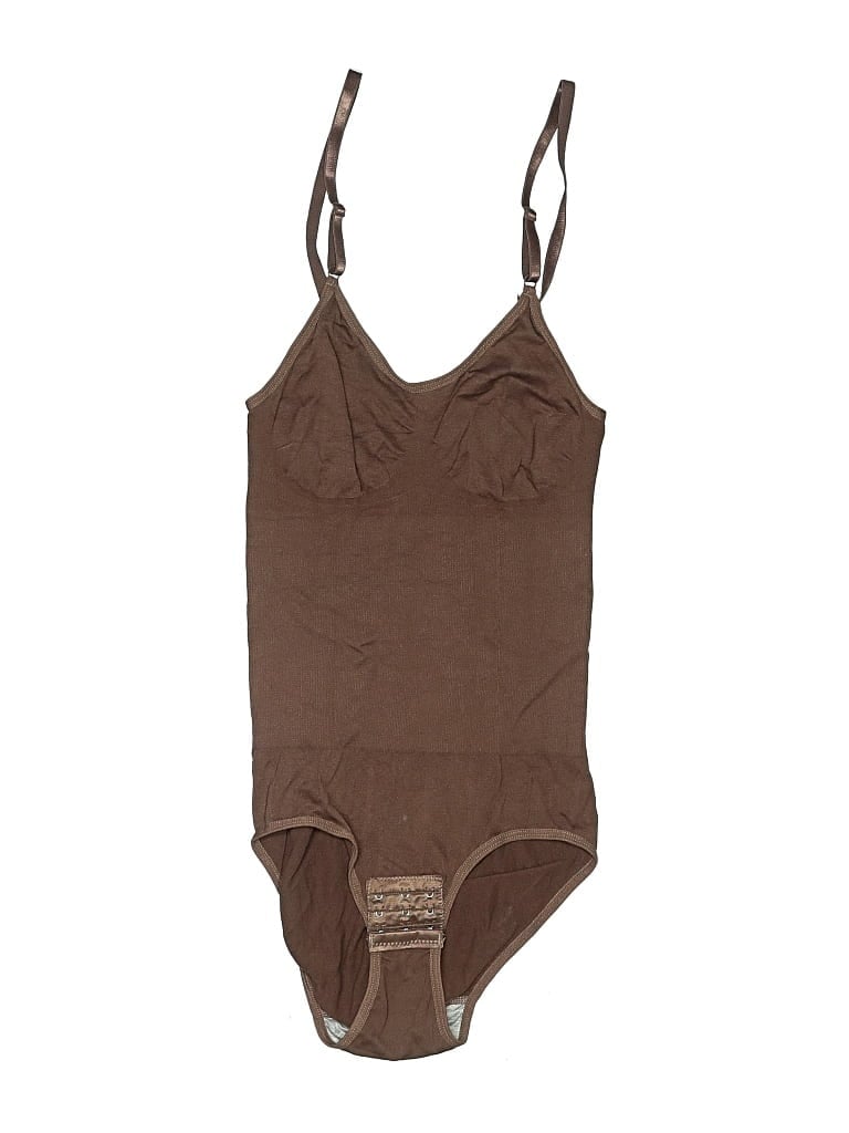 Pre-owned Unbranded Bodysuit In Brown