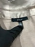 Drew 100% Polyester Metallic Tan Long Sleeve Blouse Size M - photo 7