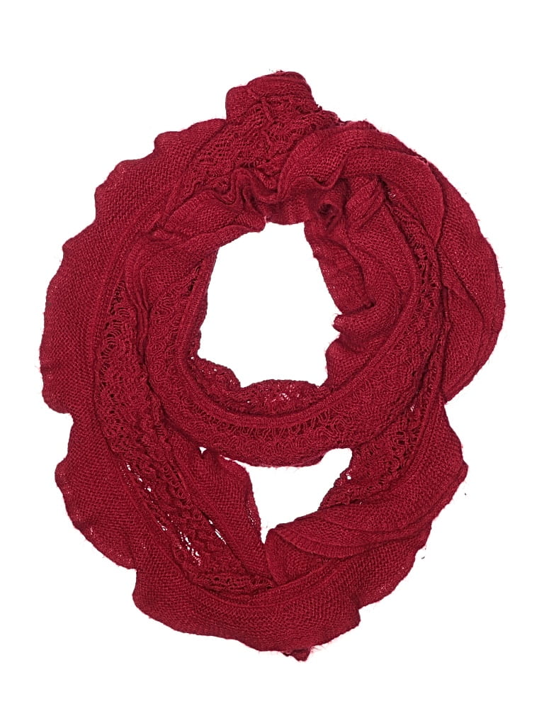 Pre-owned Unbranded Scarf In Red