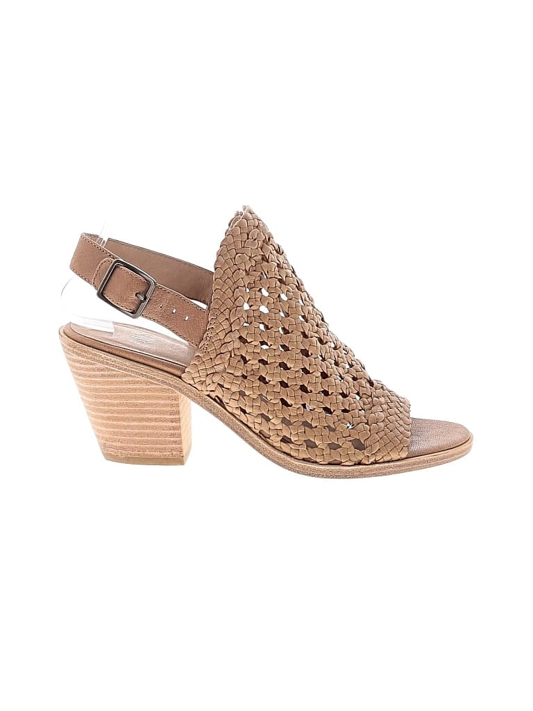 Pre-owned Eileen Fisher Sandals In Brown