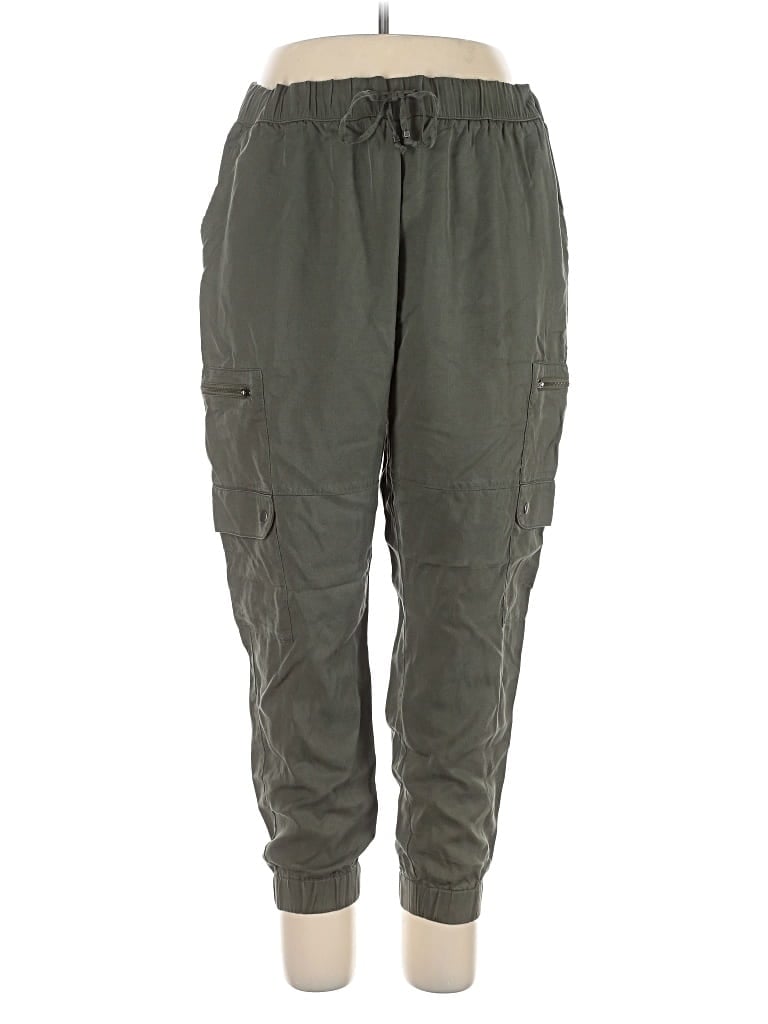Pre-owned Banana Republic Factory Store Cargo Pants In Green