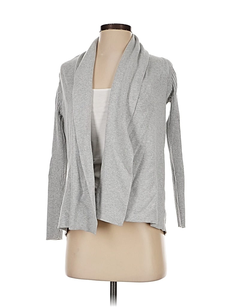 Pre-owned Banana Republic Cardigan Sweater In Gray