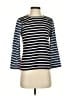 J.Crew 100% Cotton Blue 3/4 Sleeve Top Size S - photo 1