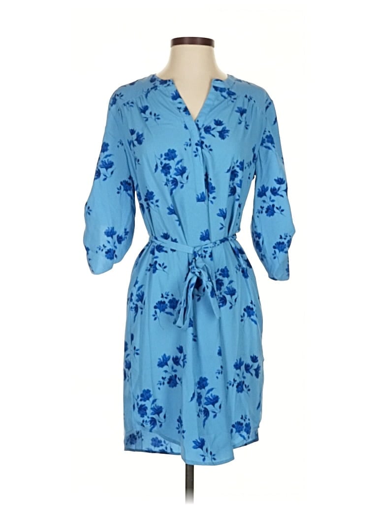 41hawthorn Casual Dress In Blue