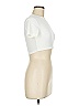 Zara Ivory Short Sleeve Turtleneck Size M - photo 4
