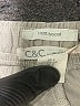 C&C California 100% Lyocell Silver Cargo Pants Size S - photo 5