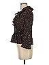 Madewell 100% Silk Black 3/4 Sleeve Silk Top Size XS - photo 5