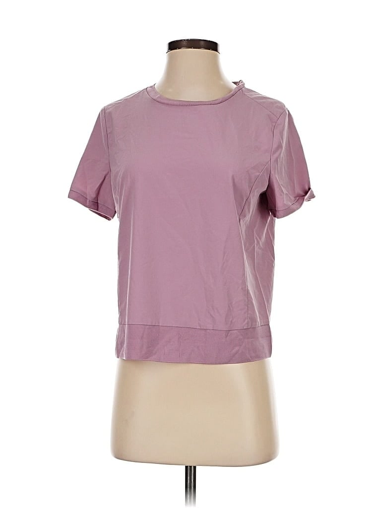 Pre-owned Br Standard Short Sleeve Top Pink Crew Neck Tops
