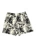 J.Crew Animal Print Ivory Shorts Size 4 - photo 2