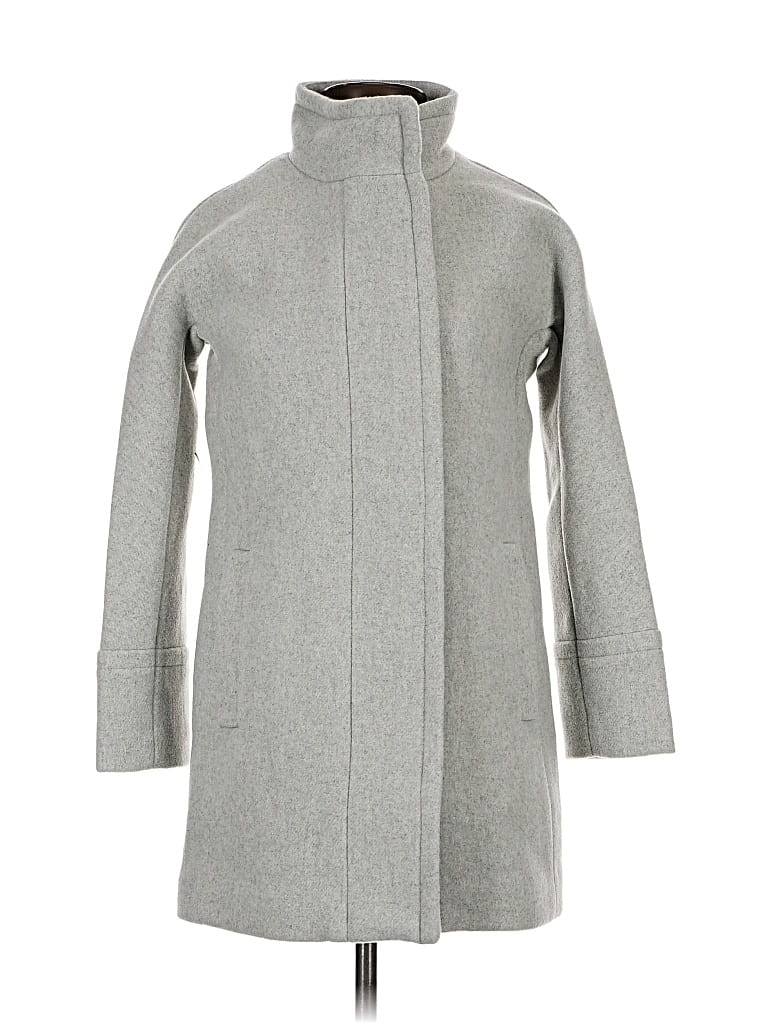 J.crew Factory Store Coat In Gray