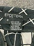 Etcetera Plaid Black Casual Pants Size 6 - photo 7