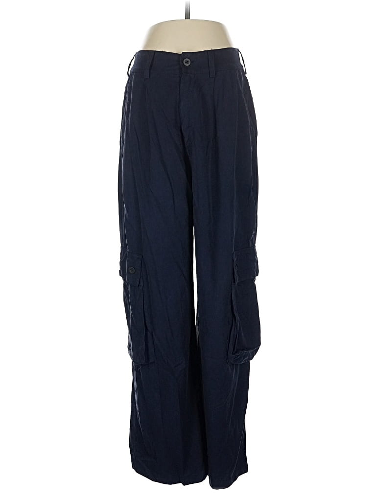 Pre-owned Lacausa Cargo Pants In Blue