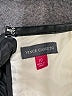 Vince Camuto 100% Polyester Argyle Silver Casual Skirt Size 10 - photo 4
