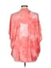 Sno Skins Tie-dye Pink Short Sleeve Blouse Size L - photo 2