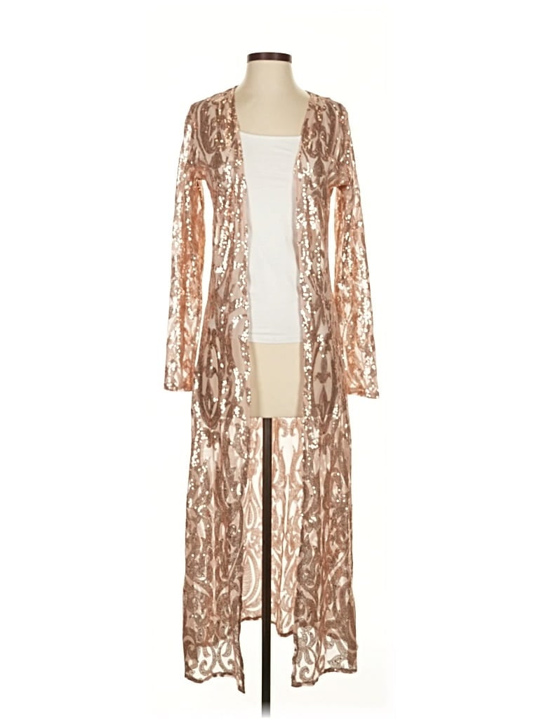 Pre-owned Venus Cardigan Sweater In Brown