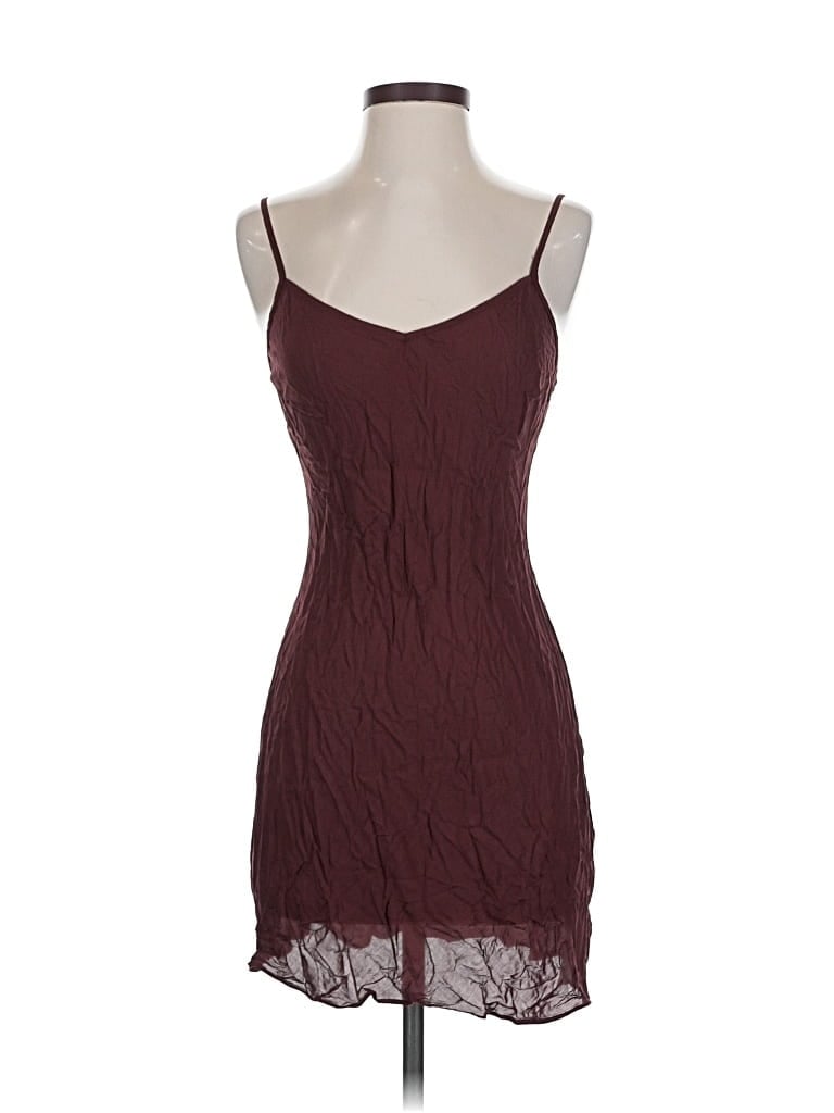 Pre-owned Wilfred Cocktail Dress In Burgundy