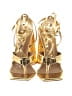 EGO Metallic Gold Sandals Size 5 - photo 2