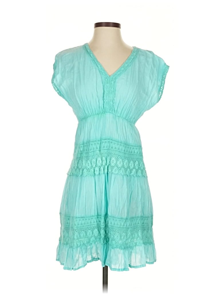 Pre-owned World Market Cocktail Dress In Blue