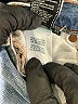 7 For All Mankind Hearts Blue Jeans Size 25 waist - photo 8