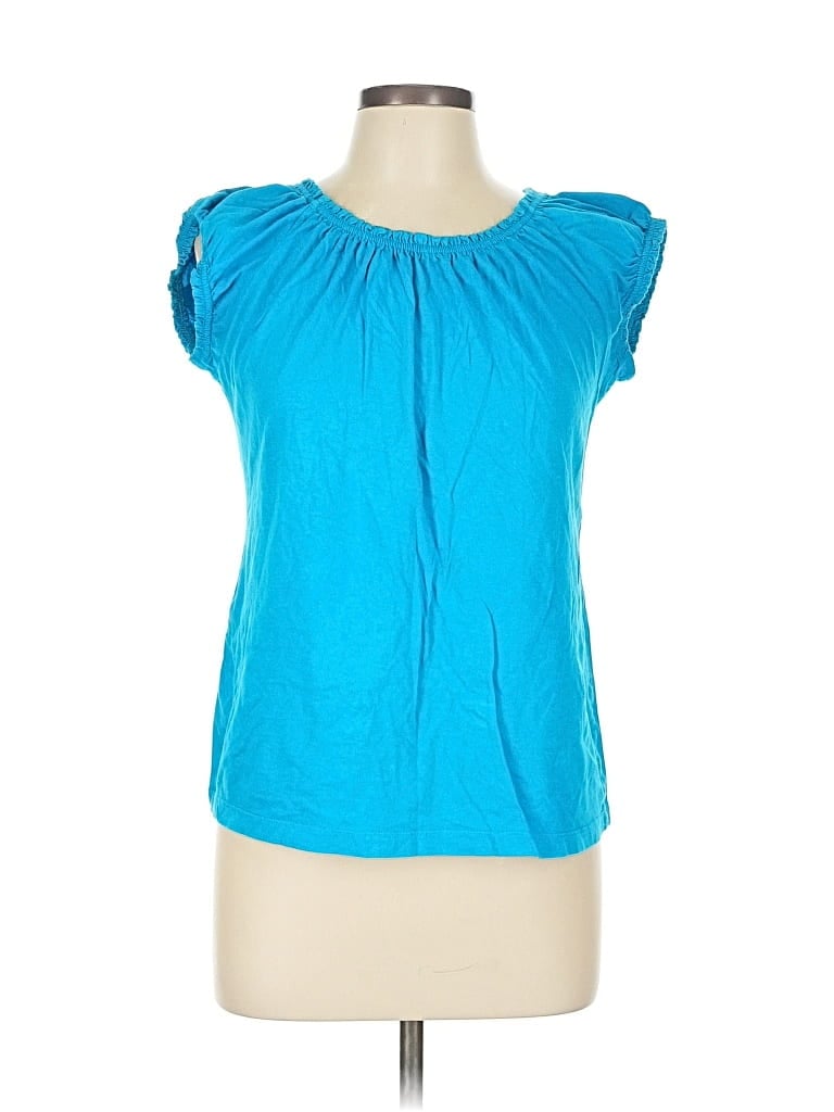 Pre-owned Grace Elements Sleeveless T-shirt In Blue