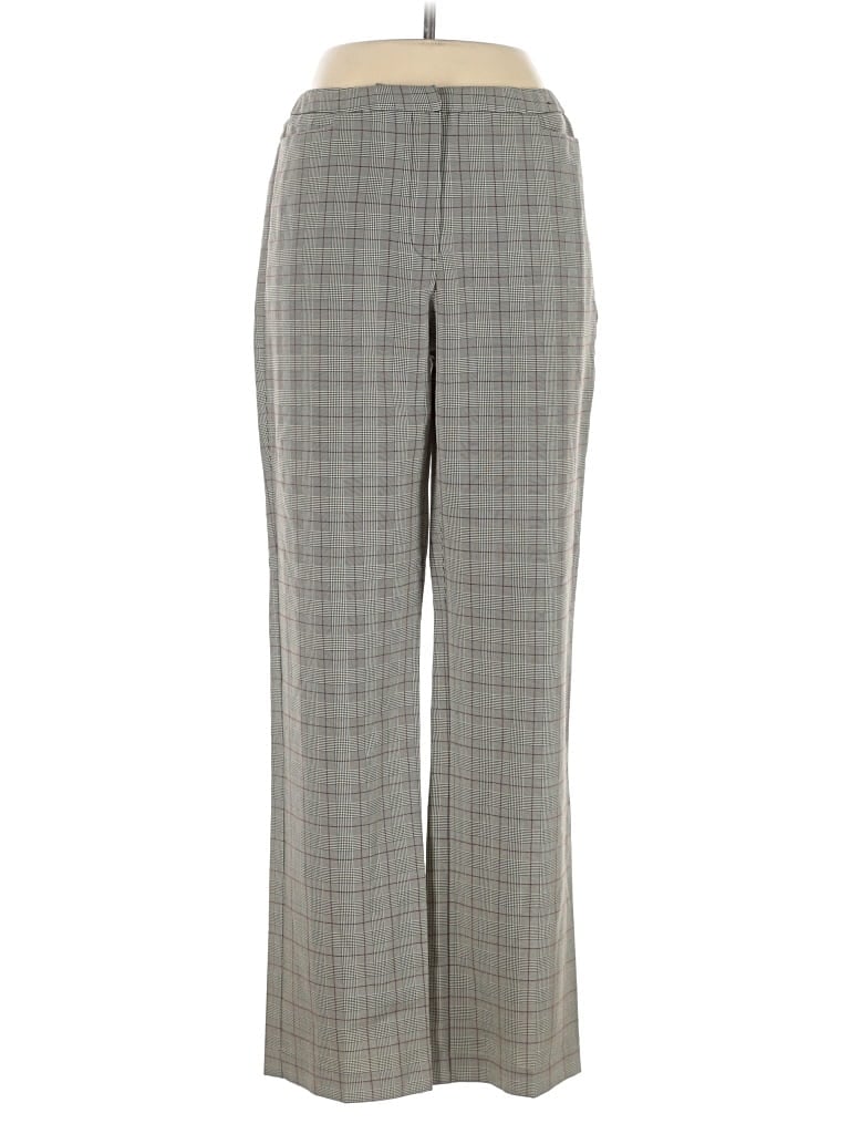 Pre-owned New York And Company Dress Pants In Gray