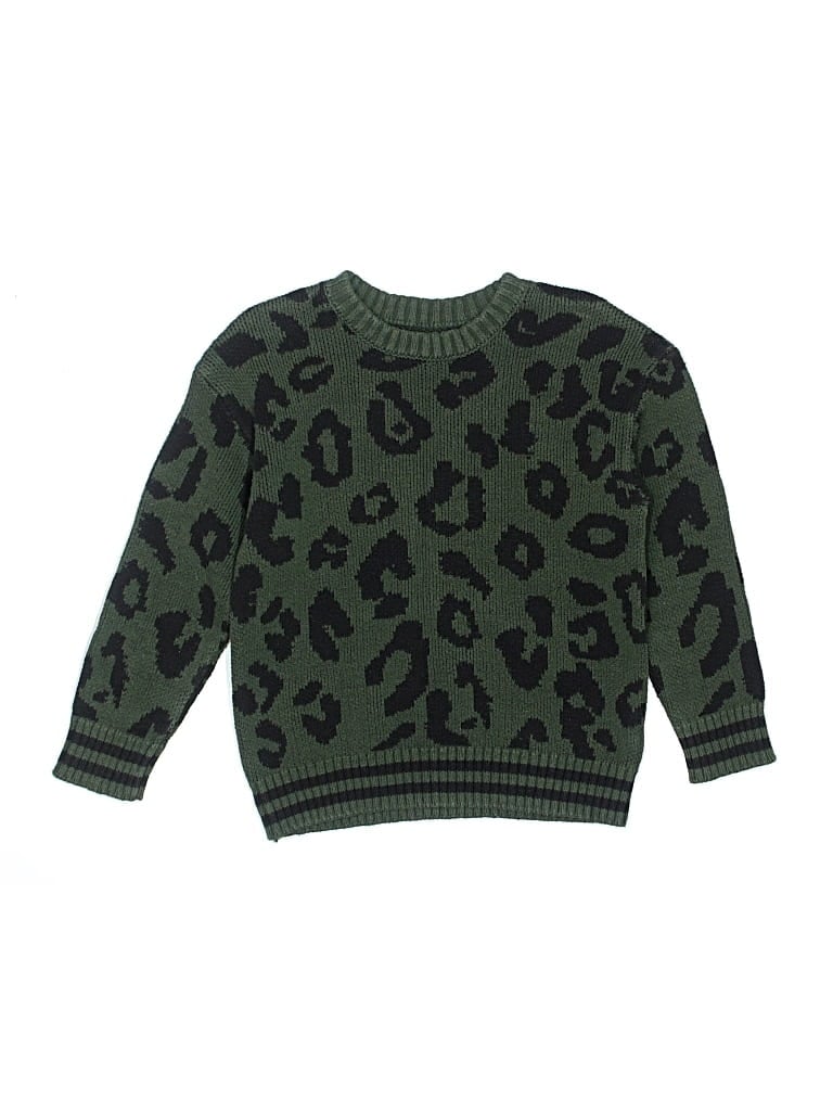 Pre-owned Art Class Kids' Pullover Sweater In Green