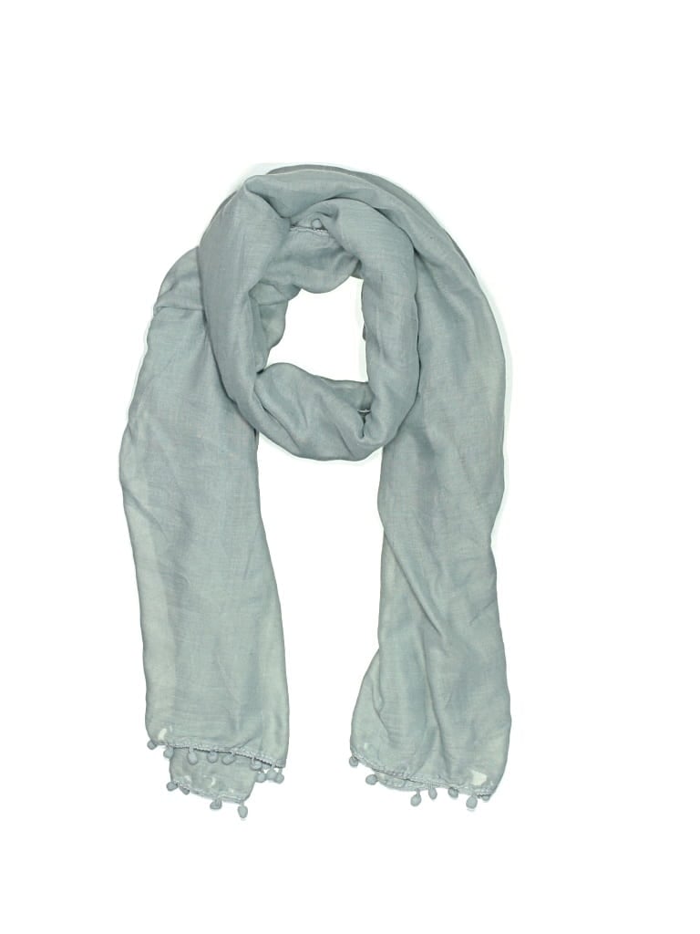 Pre-owned Unbranded Scarf In Blue