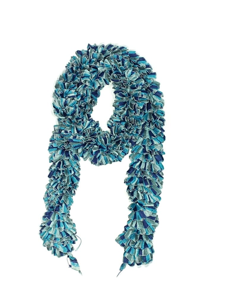 Pre-owned Unbranded Scarf In Blue