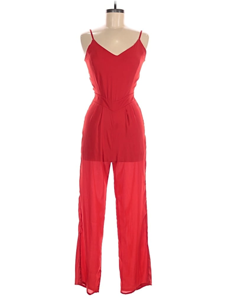 Pre-owned Charlotte Russe Jumpsuit In Red