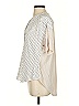 Porridge Polka Dots Ivory Short Sleeve Blouse Size Sm (1) - photo 5