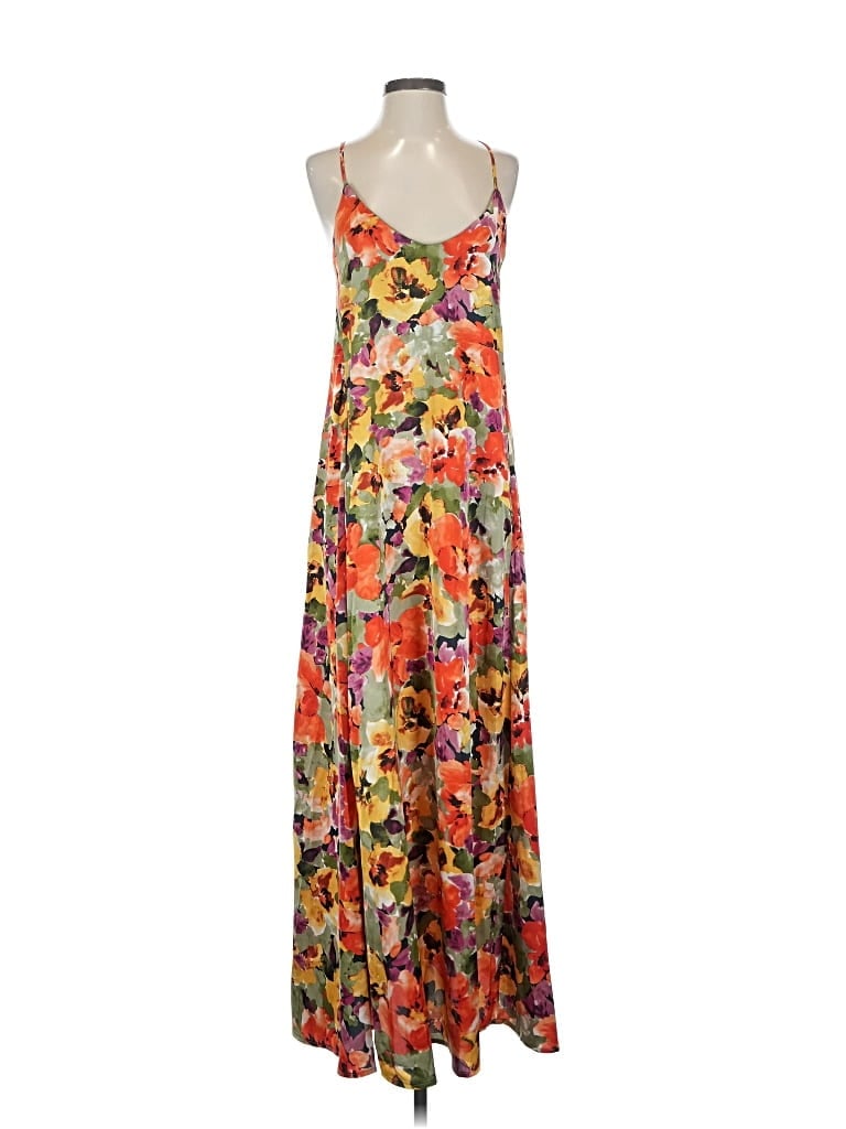 Pre-owned Nicole Miller Casual Dress In Orange