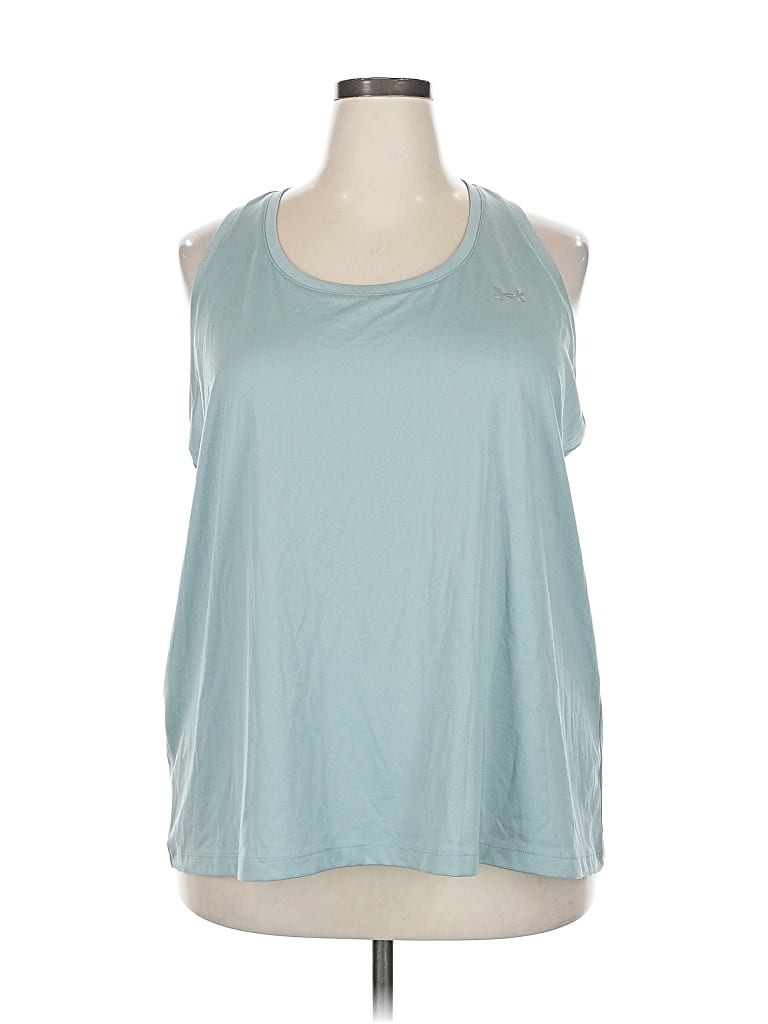 Pre-owned Under Armour Sleeveless T-shirt In Blue