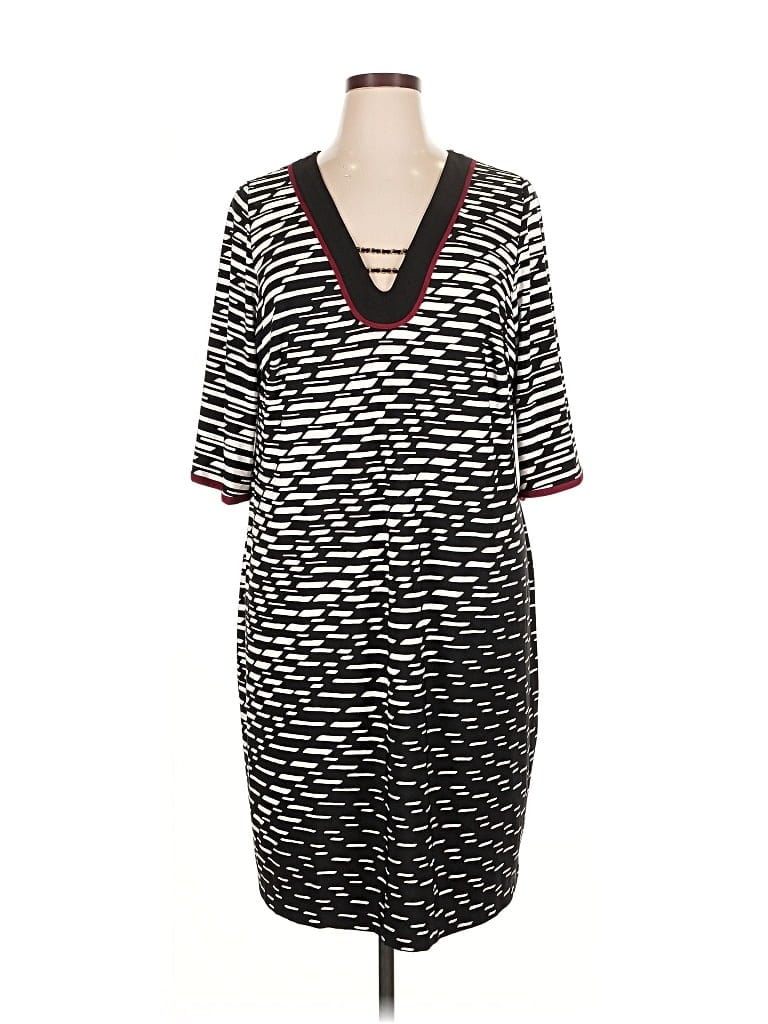 Pre-owned Studio One Casual Dress In Black