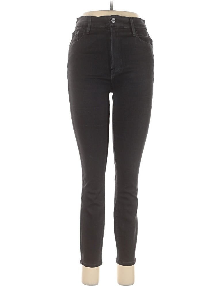 Pre-owned Frame Jeggings In Black