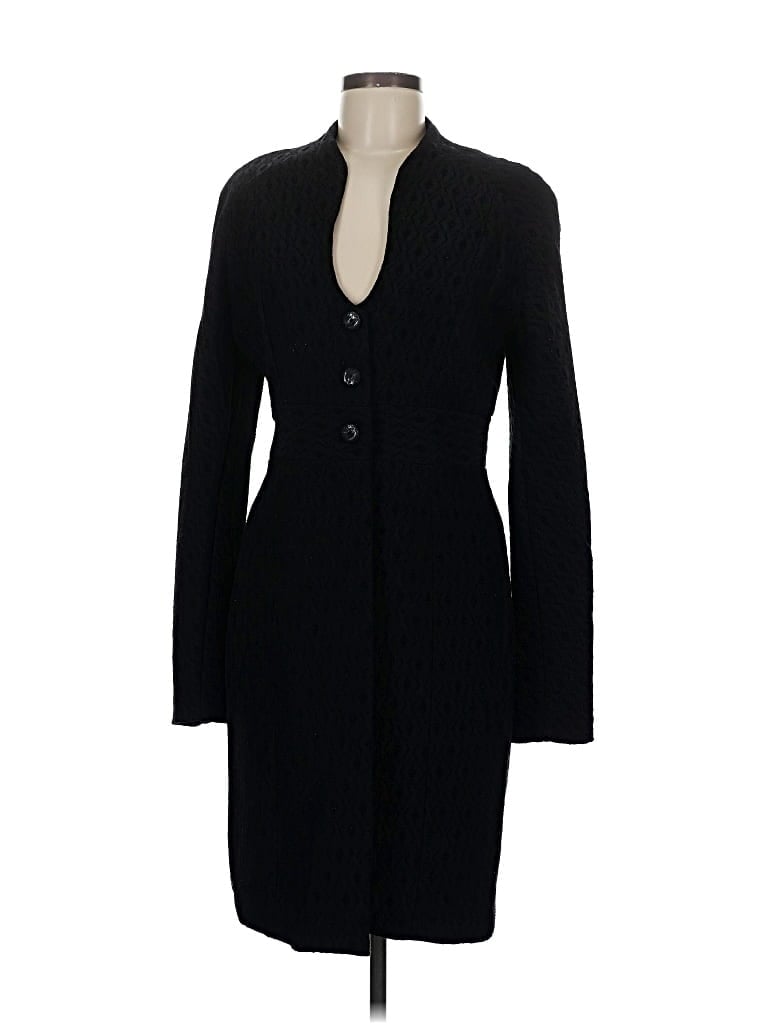 Pre-owned Assorted Brands Coat In Black