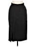 Jaeger 100% Acetate Solid Black Formal Skirt Size 10 - photo 2