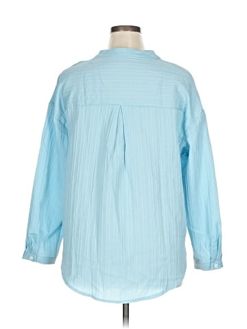 Shein Curve Long Sleeve Blouse (view 2)