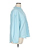 Shein Curve 100% Polyester Blue Long Sleeve Blouse Size 1X - photo 4