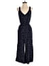 Ann Taylor LOFT 100% Rayon Polka Dots Blue Jumpsuit Size 4 - photo 1
